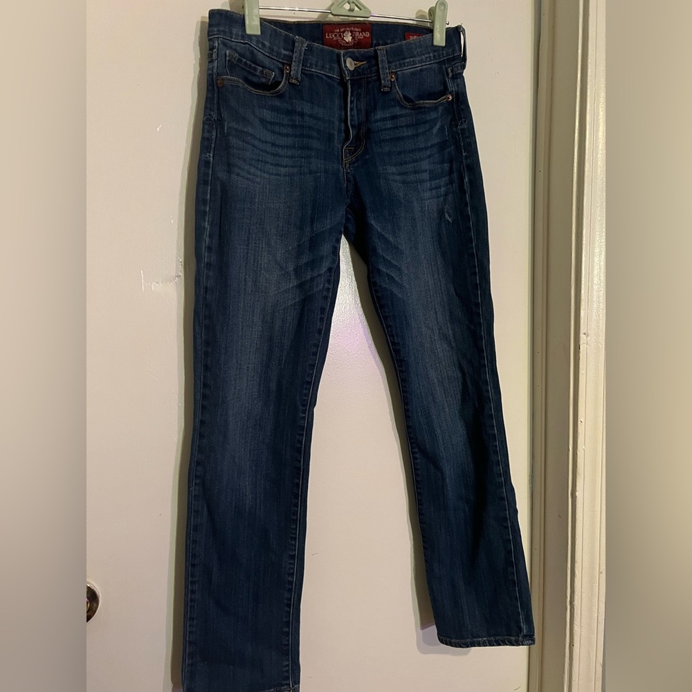 LUCKY BRAND 4/27 ANKLE Blue Jeans